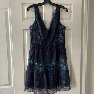 BCBGMAXAZRIA Lace Cocktail Dress